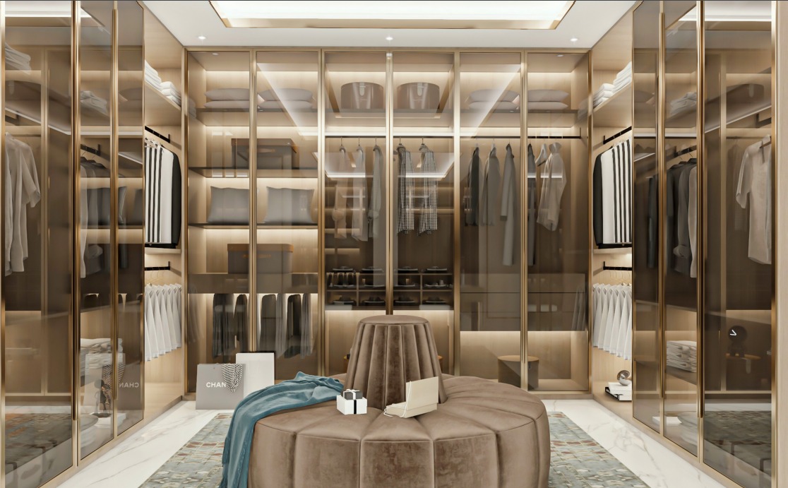 Luxury Space , internal partition , wardrobe , flush door , shower cubic, shower cubicles