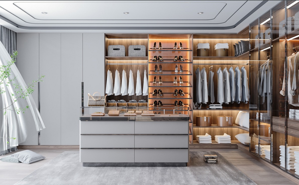 Luxury Space , internal partition , wardrobe , flush door , shower cubic, shower cubicles